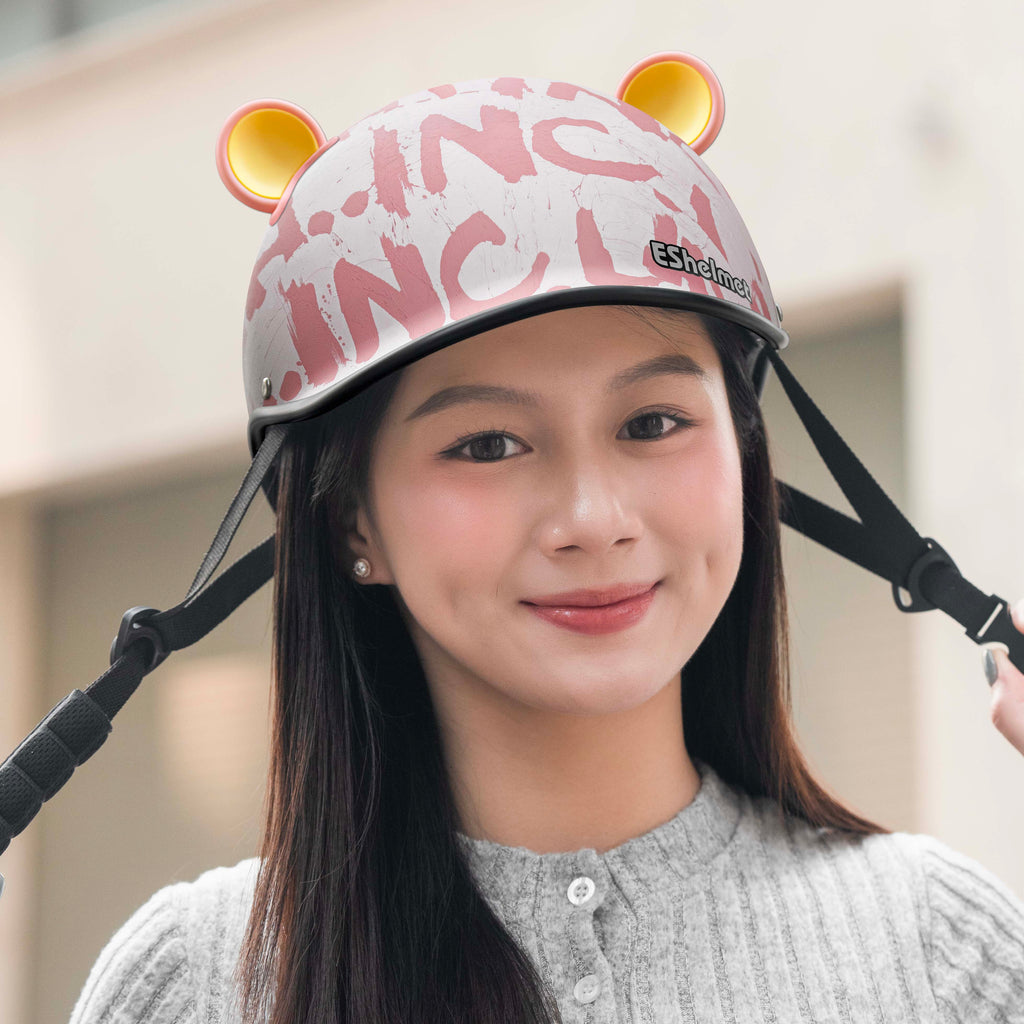 Mũ Bảo Hiểm Polo Mix Tai Và Kính