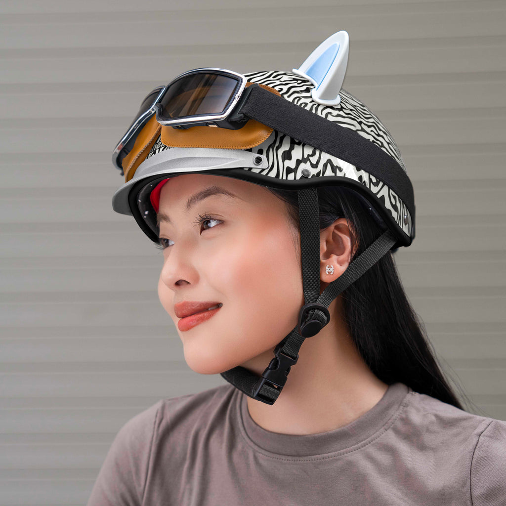 Tai Gấu Tai Thỏ gắn Mũ Bảo Hiểm