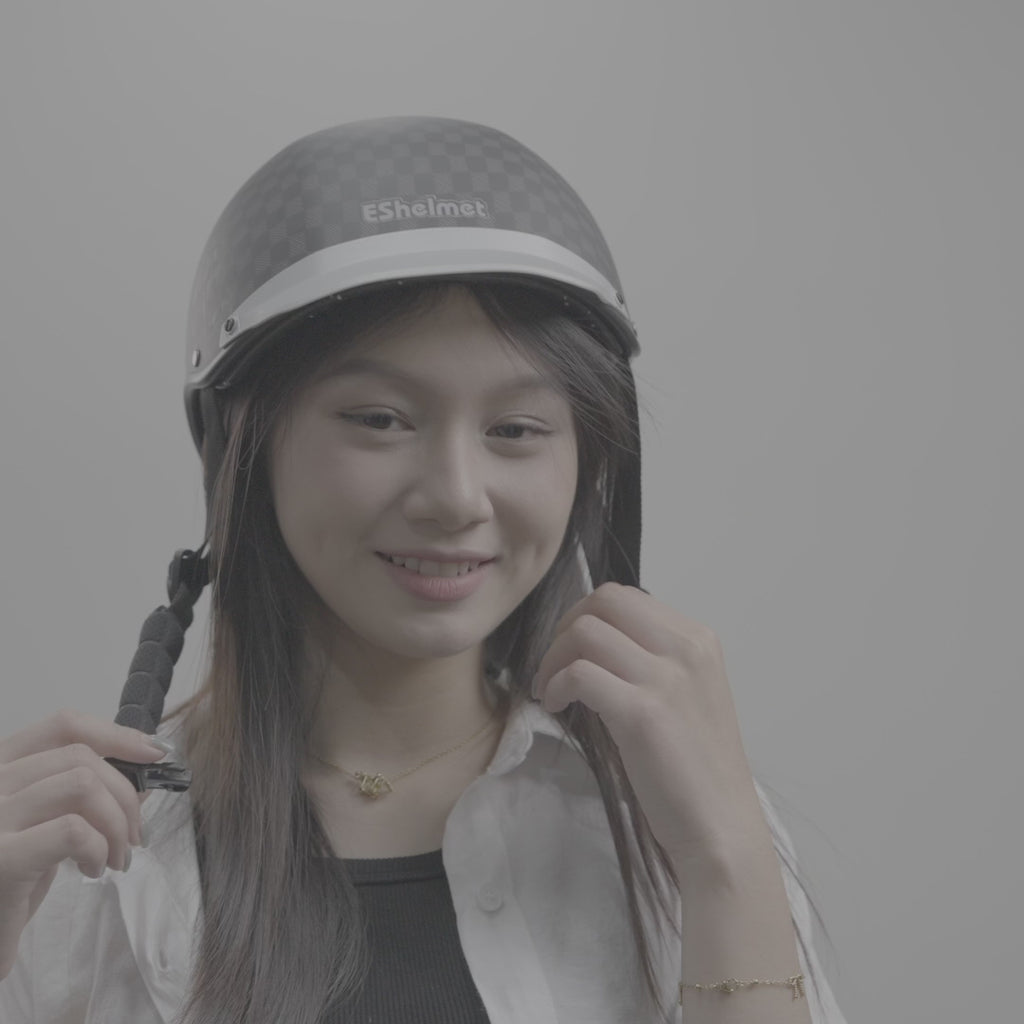 Mũ Bảo Hiểm LDP mix mái che