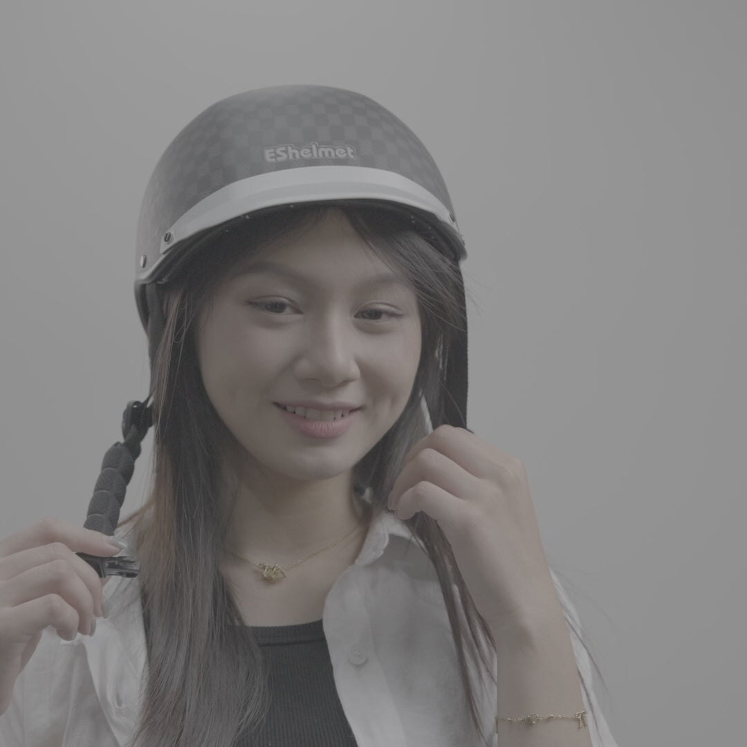 Mũ Bảo Hiểm LDP mix mái che